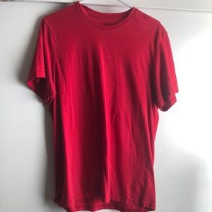 Footlocker plain red tee shirt